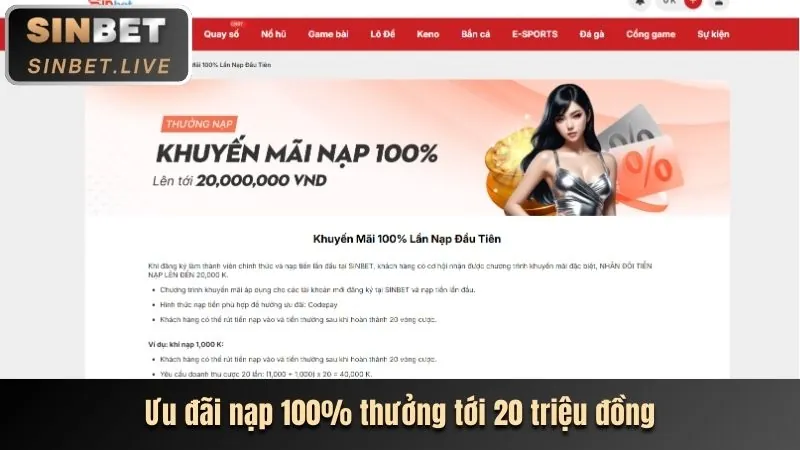 Ưu đãi chào mừng thành viên mới tại fsbet chính thức